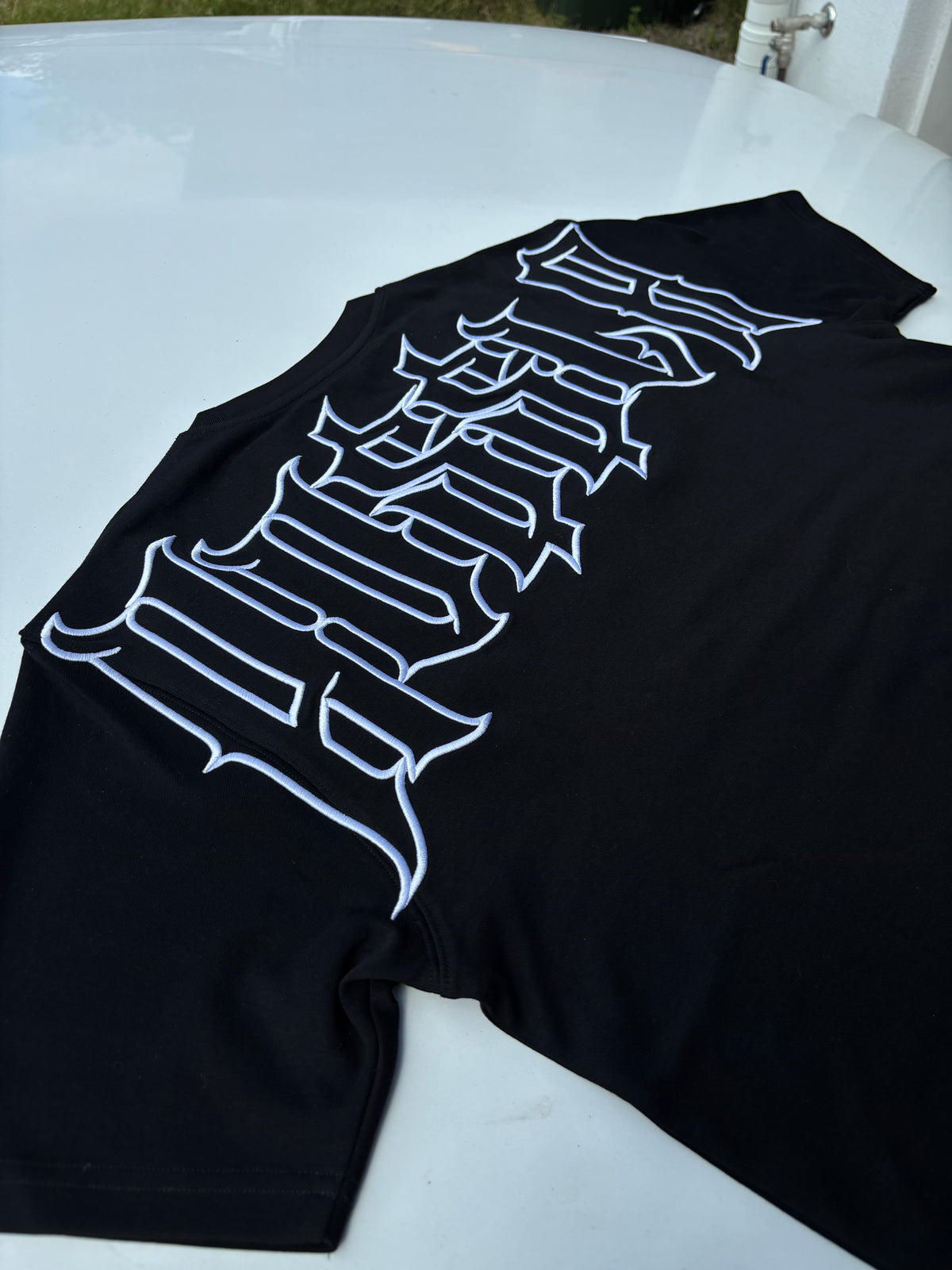 HUSSLA T-SHIRT - BLACK